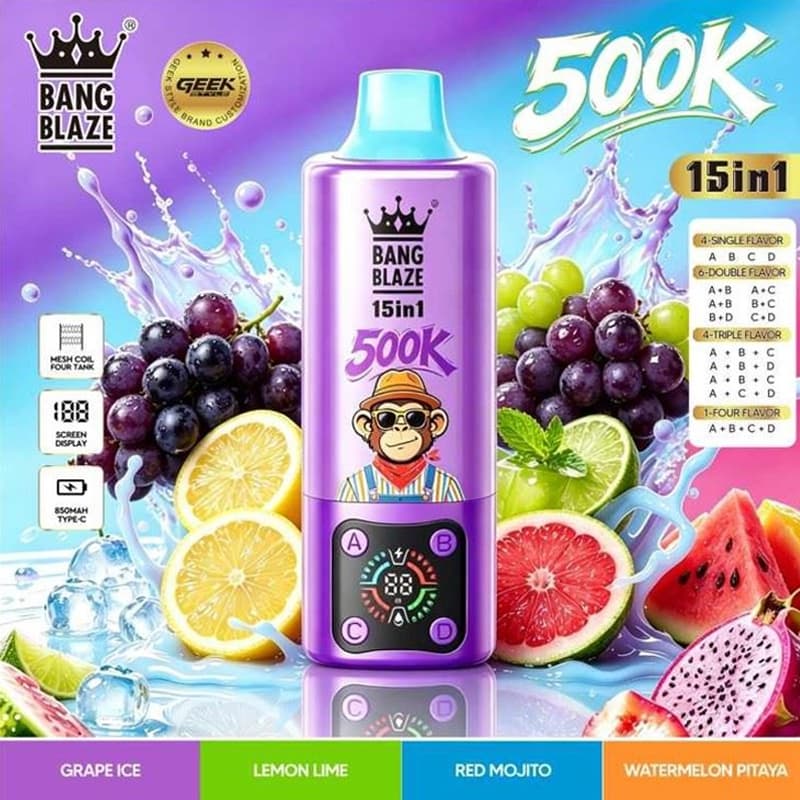 Bang 500K Puffs 15 em 1