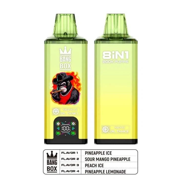 Bang Box 200k Puffs 8in1 high quality