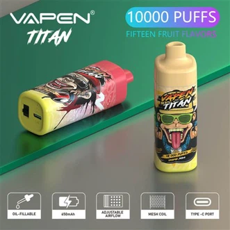 Vapen Titan 10000 baforadas